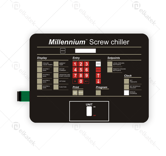  Millennium Screw Chiller Tuş Takımı T112