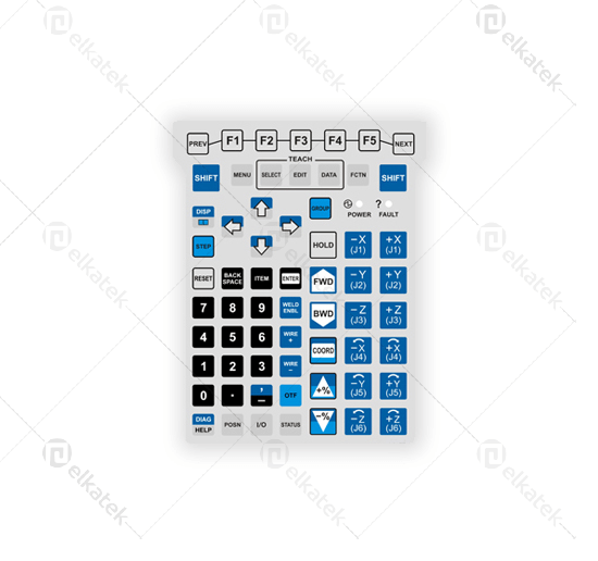 Fanuc Teach Pendant Awe2 / A05B 2301 C372 Tuş Takımı T1954