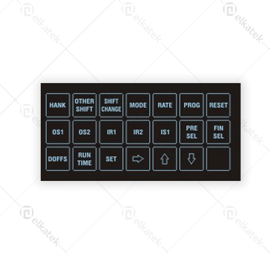 Pricol Counter Tuş Takımı T186